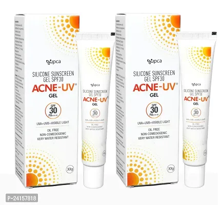 Acne-UV Gel SPF 30 Sunscreen Gel - 60Gm (pack of 2)