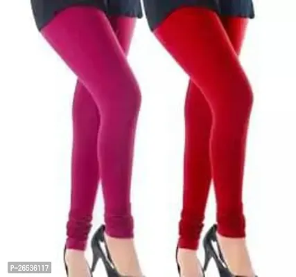 Stylish Women Cotton Leggings Pant Pack of 2