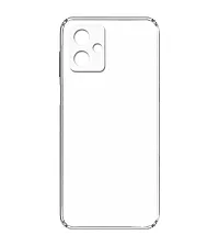 Maklook Transparent With Edges Protection Back Cover for Moto G14- Transparent-thumb2