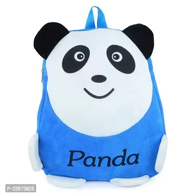 Velvet Soft Fabric 10 liters Baby Kung Fu Panda Design School Bags for 3-5 Year Kids-thumb0