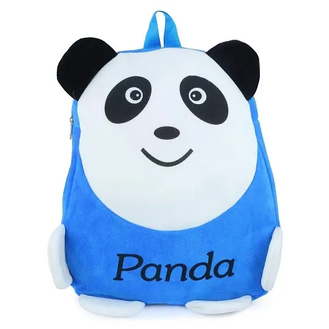 WC Printed Soft Plush Fabric/Velvet School Bagpacks for Kids