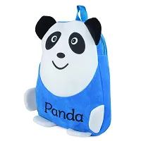 Velvet Soft Fabric 10 liters Baby Kung Fu Panda Design School Bags for 3-5 Year Kids-thumb4