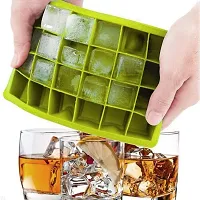 2 Pcs BPA Free Silicone Ice Cube Trays 24 Cavity ice cube maker tray moulds-thumb4