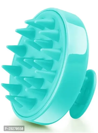 Hair Scalp Massager Shampoo Brush with Soft Silicone Bristles for Hair Care, Head Relaxation-thumb4