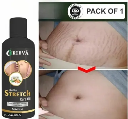 RIBVA present Stretch Marks Removal Oil - Natural Heal Pregnancy, Hip, Legs, Mark oil 50 ml