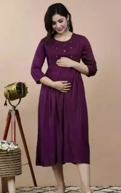 A-Line Rayon Kurta