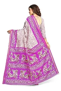 SGM PRINTED ART SILK FASHION SAREE-thumb1