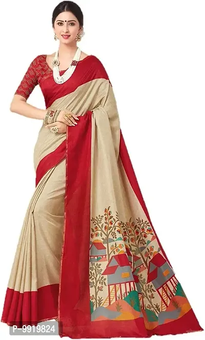 Sgm Printed Fashion Designer Saree-thumb0