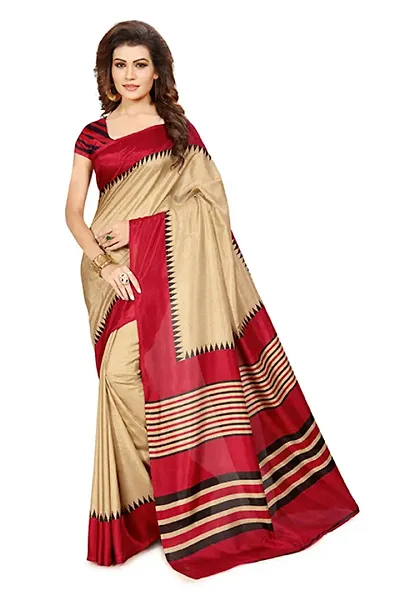 SGM Silk Silk Designer saree with a Zari Border