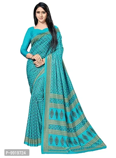 Sgm Printed Fashion Designer Saree-thumb0