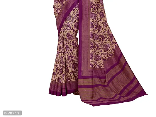 Sgm Art Silk Banarasi Saree (SL228_Multicolor)-thumb3