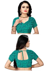 SGM Women's Paithani Art Silk Saree With Blouse Piece(1101_Green)-thumb3