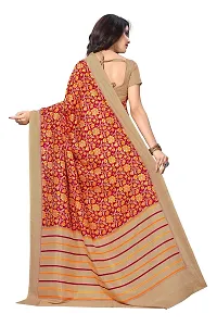 SGM PRINTED ART SILK FASHION SAREE-thumb1