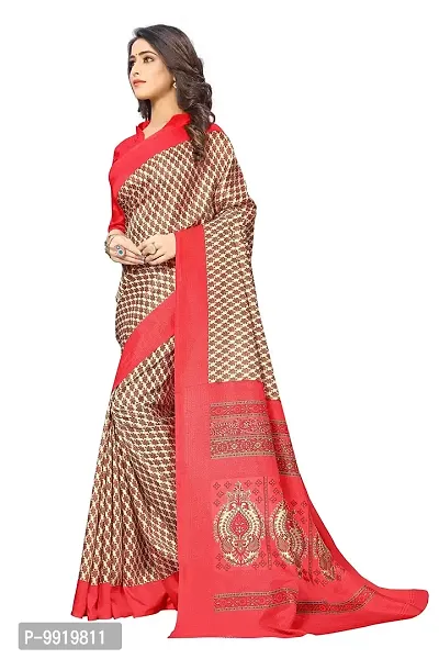 SGM PRINTED ART SILK FASHION SAREE-thumb2