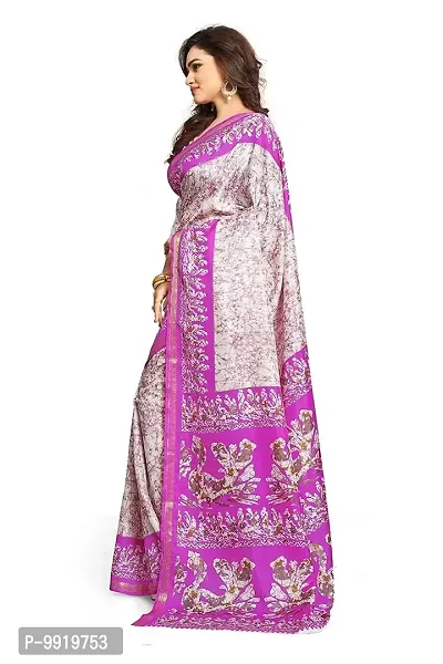 SGM PRINTED ART SILK FASHION SAREE-thumb3