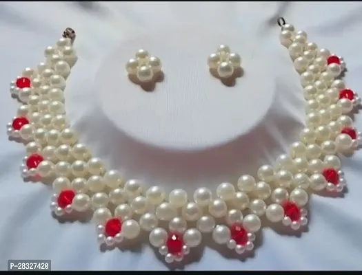 Beautiful pearl Necklace Set For Women