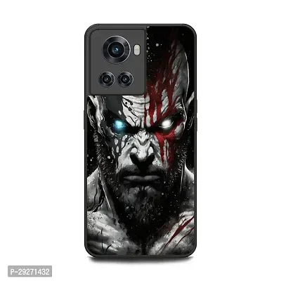 WallCraft Back Cover For OnePlus 10R 5G ( GOD OF WAR, KRATOS, GAME, CARTOON )