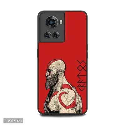 WallCraft Back Cover For OnePlus 10R 5G ( GOD OF WAR, KRATOS, GAME, CARTOON )