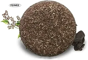 FEIMEE  ORGANIC GREY REVERSE SHAMPOO BAR-100% NATURAL ORGANIC SOAP - HAIR DARKENING SHAMPOO SOAP,VOLUMIZING  MOISTURIZING (100gm)-thumb1