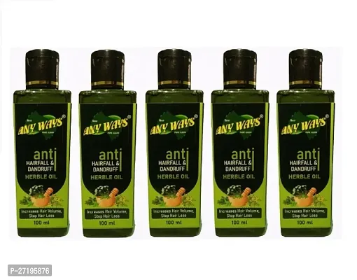 Jadibuti Hair Growth Hair Oil For Long And Shiny Hair, Hair Loss Hair Oil  (100 Ml) Pack Of 5