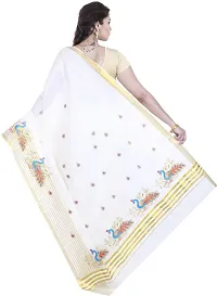 Beautiful Cotton Saree with Blouse piece-thumb1