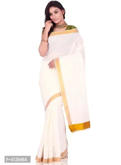 Beautiful Cotton Saree with Blouse piece