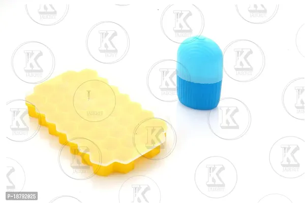 Plastic Ice Cube Trays Pack Of 2