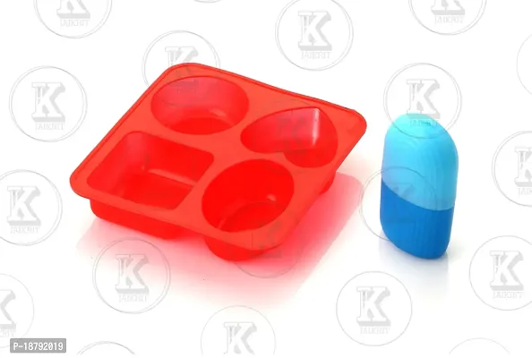 Plastic Ice Cube Trays Pack Of 2-thumb0