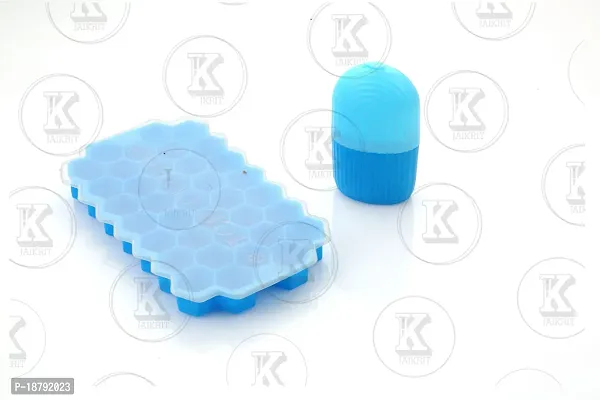 Plastic Ice Cube Trays Pack Of 2