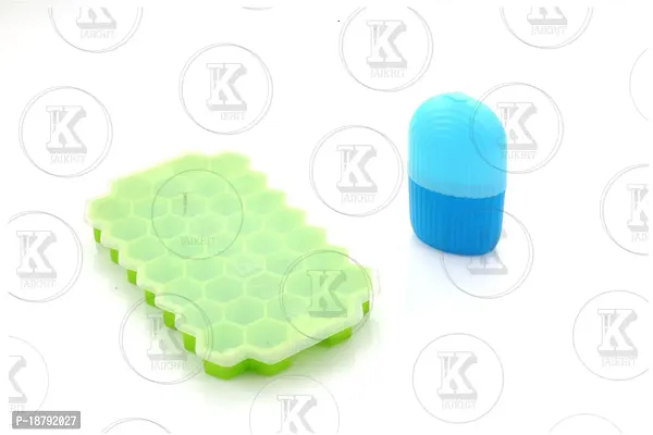 Plastic Ice Cube Trays Pack Of 2