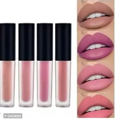 Premium Quality Lipstick For Women and Girl Pack of 4-thumb0