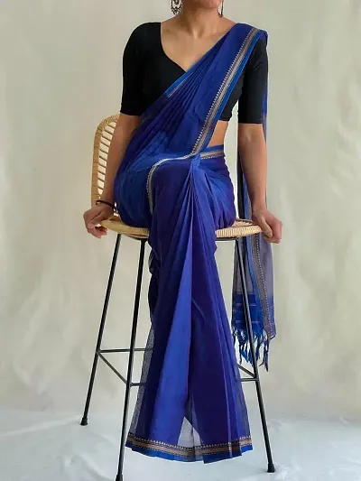 Alluring Cotton Saree with Blouse piece 