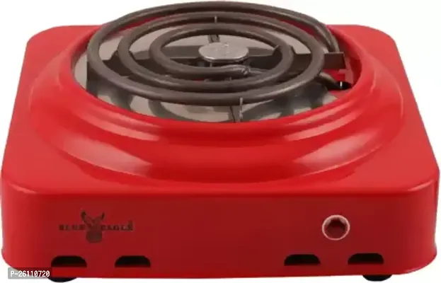 Blue eagle Electric Coil Hot Plate 1200 Watt- Red l Compatible with All Cookware l Electric Cooking Heater  (1 Burner)-thumb0