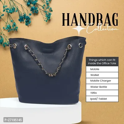 Purseus Blue Stylish Hand Bag-thumb5