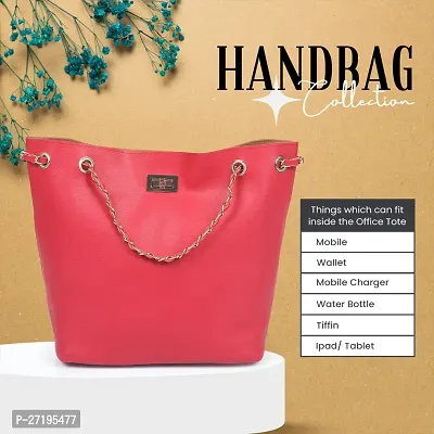 Purseus Red Stylish Hand Bag-thumb4