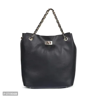 Purseus Black Stylish Hand Bag