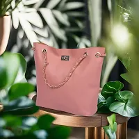 Purseus Peach Stylish Hand Bag-thumb4