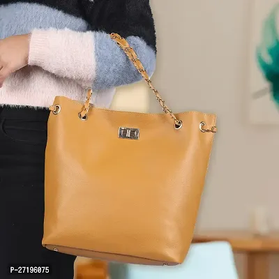 Purseus Yellow Stylish Hand Bag-thumb5