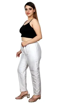 Cotton Silk Blend Pants With 100% Premium Cotton Lining-thumb3