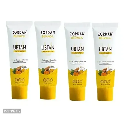 Zordan Botanical Ubtan Face Wash Pack Of 4 100 Ml Each