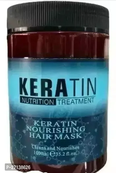 Keratin Hair Smoothing Hair Spa Nourishing Cream For Damaged Hair 800ml-thumb0