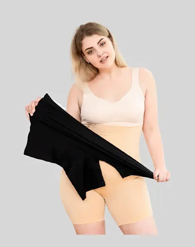 Blend Solid Shapewear For Women