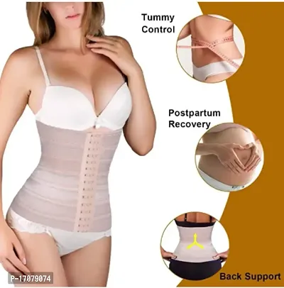 Trendy Women Nylon Spandex Trimmer Tummy Slim Belt