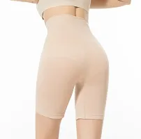 Women  Cotton Lycra Tummy Control 4-in-1 Blended High Waist Tummy And Thigh Shapewear-thumb1