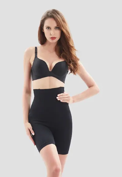 New In Cotton Blend Tummy And Thigh Shaper 