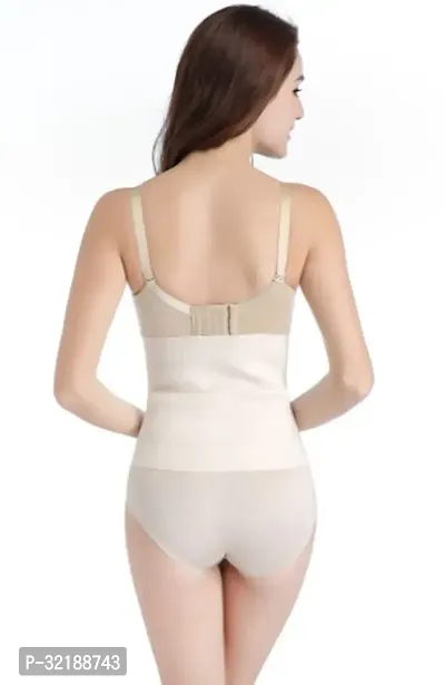 Stylish Beige Cotton Blend Solid Shapewear For Women-thumb2