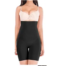 Women Cotton Blend Solid Body Shaper-thumb1