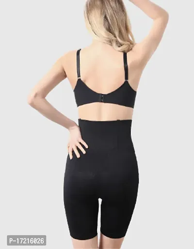 Women Cotton Blend Solid Body Shaper-thumb2