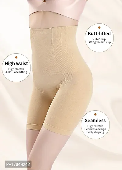 Cotton Blend Solid Shapewear For Women-thumb0
