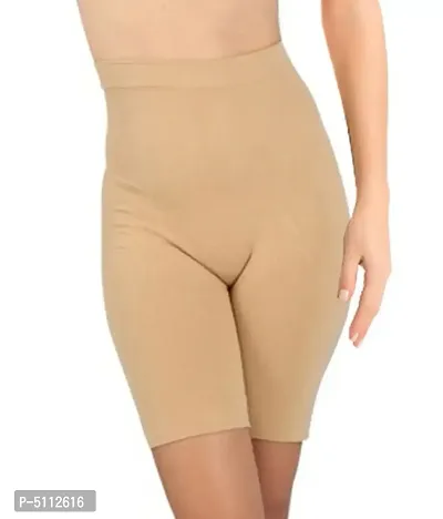 Nude Cotton Solid Shapewear For Women-thumb0